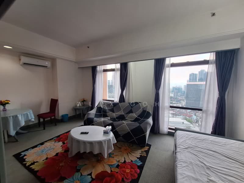 Servis Apartment untuk Dijual di Berjaya Times Square - Alex Goh - Living Room - PropertyGuru.com.my