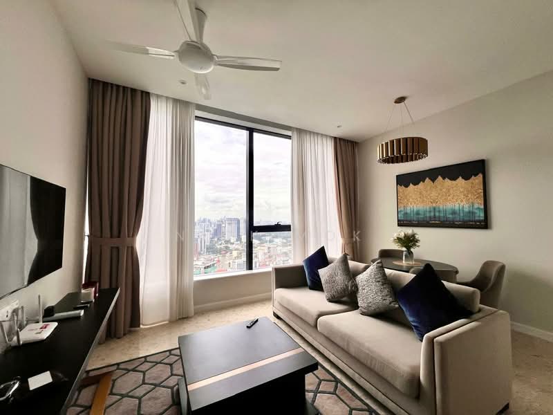 Kediaman Servis untuk Dijual di Pavilion Ceylon Hill - Nick Mok - Living Room - PropertyGuru.com.my
