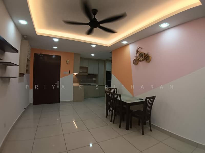 Kondominium untuk Disewa di Aurora Residence @ Lake Side City - Priya K Sritharan - Living Room - PropertyGuru.com.my