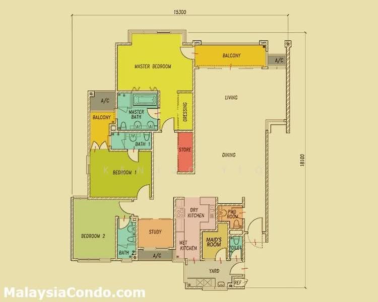 Condominium for Rent at Ara Hill Condominium - Kenjjo Yeo - PropertyGuru.com.my