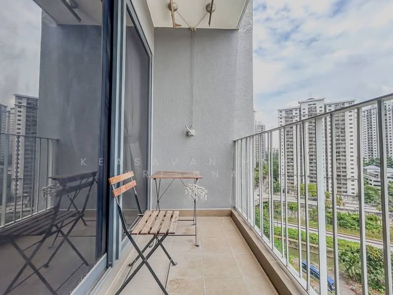 Service Residence for Sale at The Era @ Duta North - Keasavan Hari Krishnan - Balcony - PropertyGuru.com.my