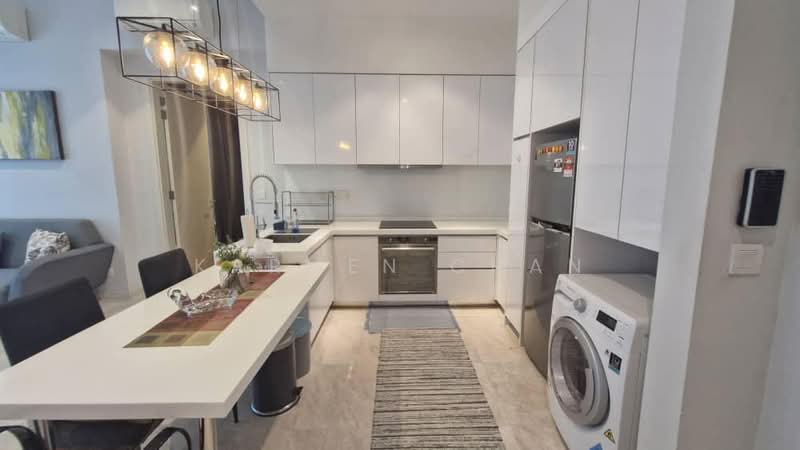 Servis Apartment untuk Disewa di Vogue Suites One - Karmen Chan - Kitchen - PropertyGuru.com.my