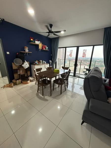 Servis Apartment untuk Disewa di TRIO By Setia - Bee Ang - Living Room - PropertyGuru.com.my