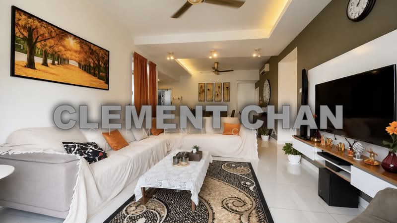 Kondominium untuk Dijual di Ceriaan Kiara - Clement Chan - Living Room - PropertyGuru.com.my