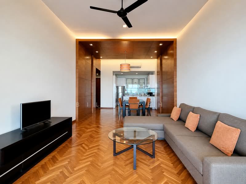 Servis Apartment untuk Dijual di Straits Quay (The Suites at Waterside) - Billy Teh - Living Room - PropertyGuru.com.my