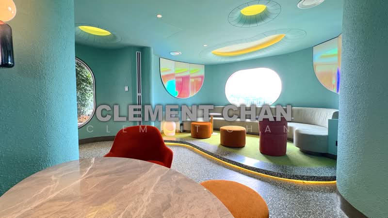 Servis Apartment untuk Dijual di Est8 - Clement Chan - Living Room - PropertyGuru.com.my