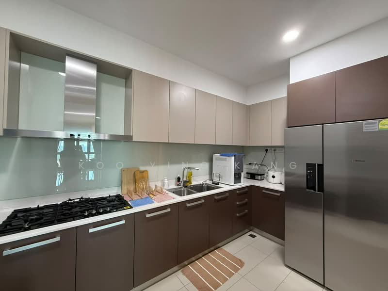 Service Residence for Rent at Megah Rise - Koo Ying Kang - Kitchen - PropertyGuru.com.my