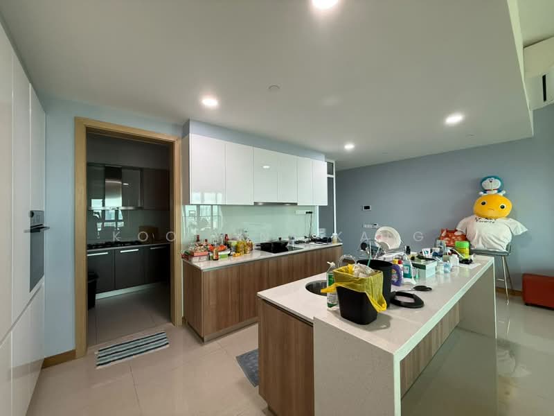 Service Residence for Rent at Megah Rise - Koo Ying Kang - Kitchen - PropertyGuru.com.my
