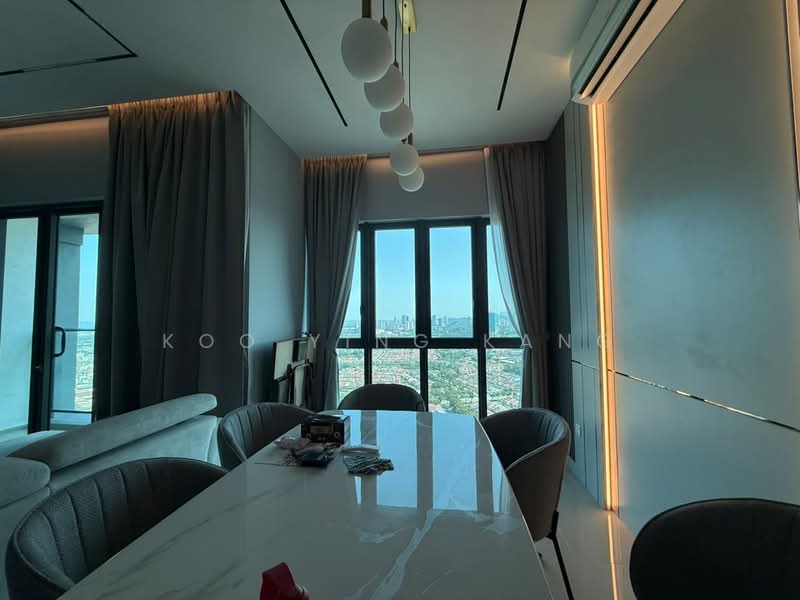 Service Residence for Rent at Megah Rise - Koo Ying Kang - Dining Room - PropertyGuru.com.my