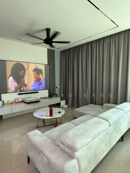 Service Residence for Rent at Megah Rise - Koo Ying Kang - Living Room - PropertyGuru.com.my