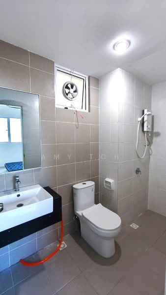 Flat for Rent at IDEAL RESIDENCY - Amy Toh - Bathroom - PropertyGuru.com.my