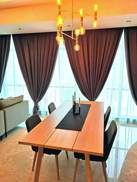 Servis Apartment untuk Disewa di The Ritz-Carlton Residences - Jamie Chen - Dining Room - PropertyGuru.com.my