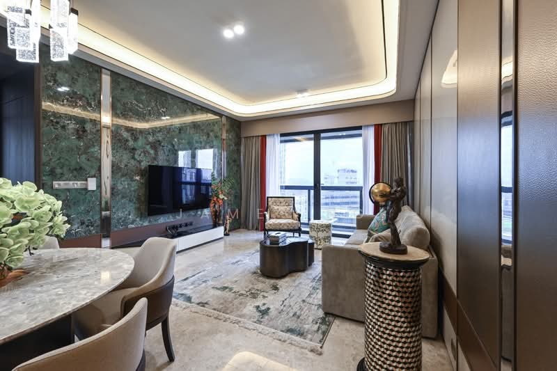 Servis Apartment untuk Dijual di TRX Residences - James Ng - Living Room - PropertyGuru.com.my