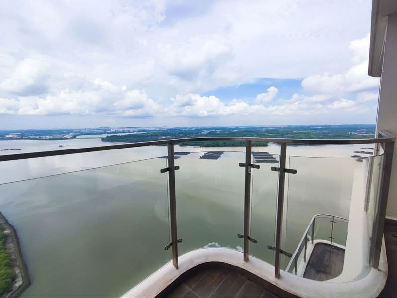 Kondominium untuk Dijual di Kings Bay @ Country Garden Danga Bay - Jia En Lee - Balcony - PropertyGuru.com.my