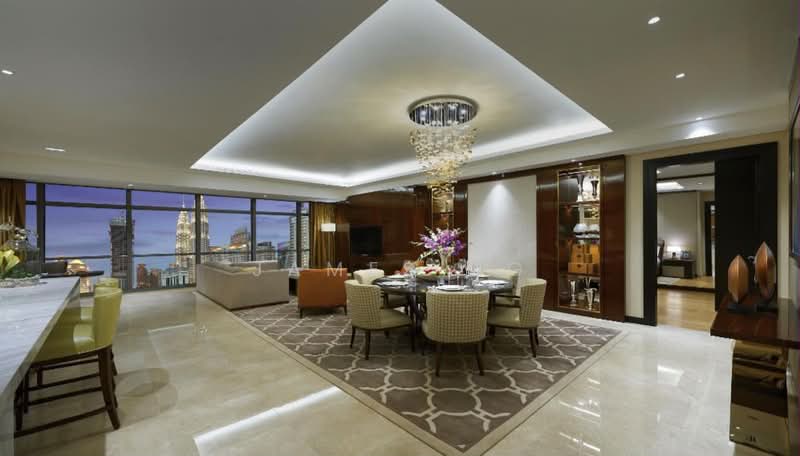 Servis Apartment untuk Dijual di The Ritz-Carlton Residences - James Ng - Living Room - PropertyGuru.com.my