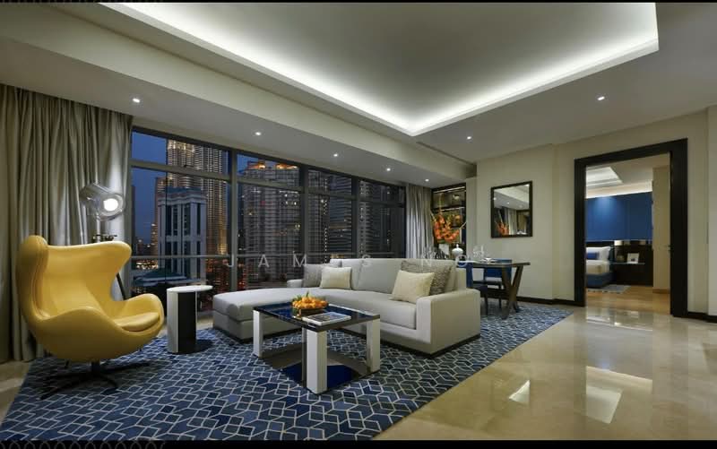 Servis Apartment untuk Dijual di The Ritz-Carlton Residences - James Ng - Living Room - PropertyGuru.com.my