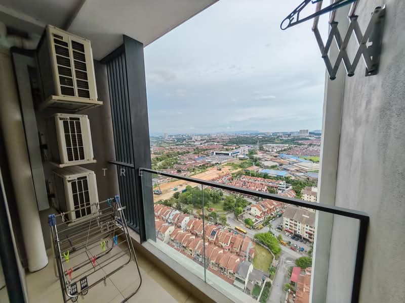 Servis Apartment untuk Disewa di Akasa - Trevor Chai - Balcony - PropertyGuru.com.my
