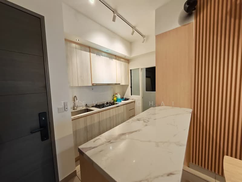 Servis Apartment untuk Disewa di Akasa - Trevor Chai - Kitchen - PropertyGuru.com.my
