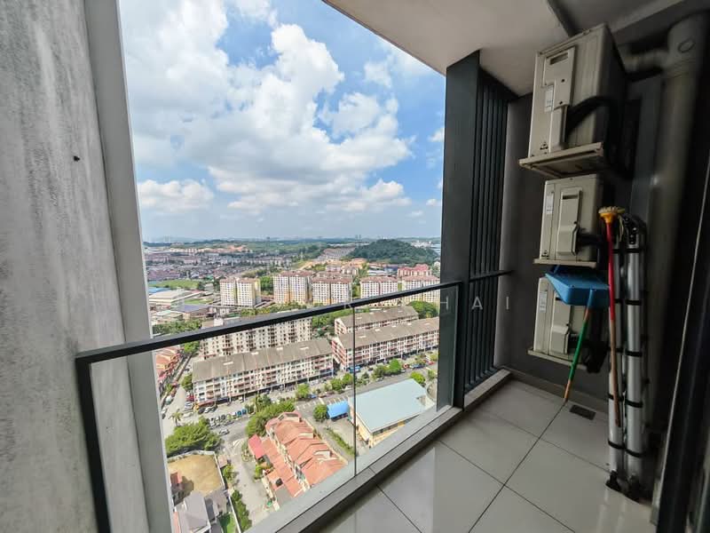 Service Residence for Sale at Akasa - Trevor Chai - Balcony - PropertyGuru.com.my