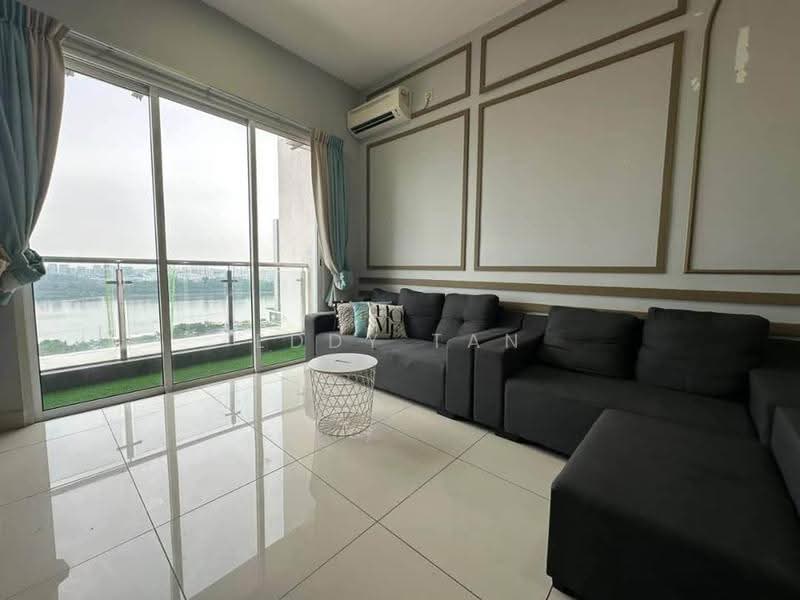 Kediaman Servis untuk Dijual di Sky Habitat - Eddy Tan - Living Room - PropertyGuru.com.my