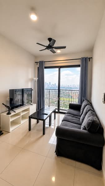 Servis Apartment untuk Disewa di Sunway Velocity TWO - Calvin Chong - Living Room - PropertyGuru.com.my