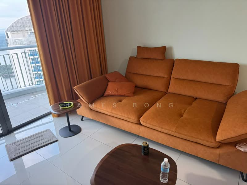 Service Residence for Sale at Teega Residences - James Bong - Living Room - PropertyGuru.com.my