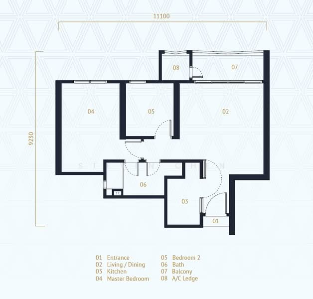 Servis Apartment untuk Disewa di UNA Serviced Apartment - Steven Chen - PropertyGuru.com.my