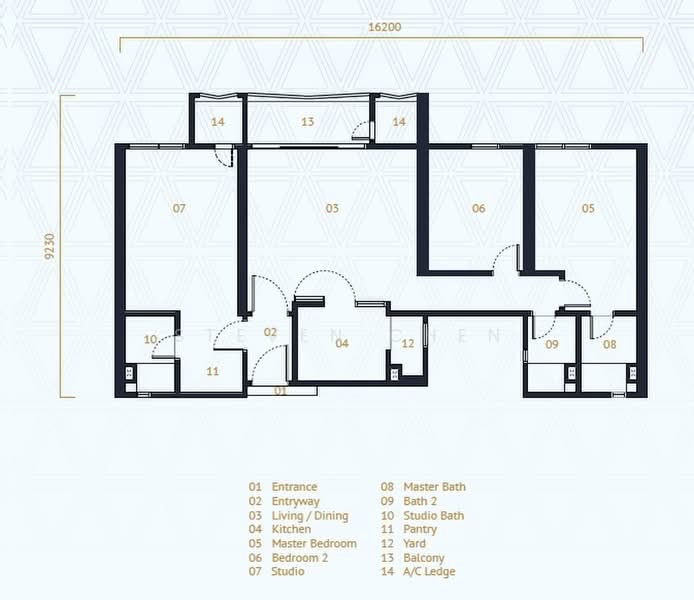 Servis Apartment untuk Disewa di UNA Serviced Apartment - Steven Chen - PropertyGuru.com.my