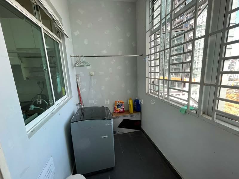 Service Residence for Rent at Skysuites @ Meldrum Hills - Hong Charng Lee - Balcony - PropertyGuru.com.my