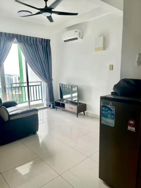 Servis Apartment untuk Disewa di Vida Heights - Vincent Tea - Living Room - PropertyGuru.com.my