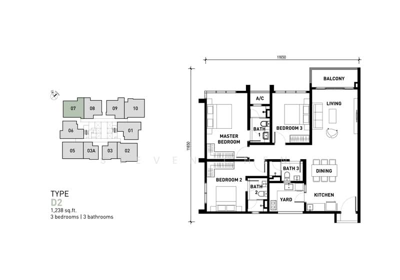 Service Residence for Rent at Sunway Belfield - Steven Chen - PropertyGuru.com.my