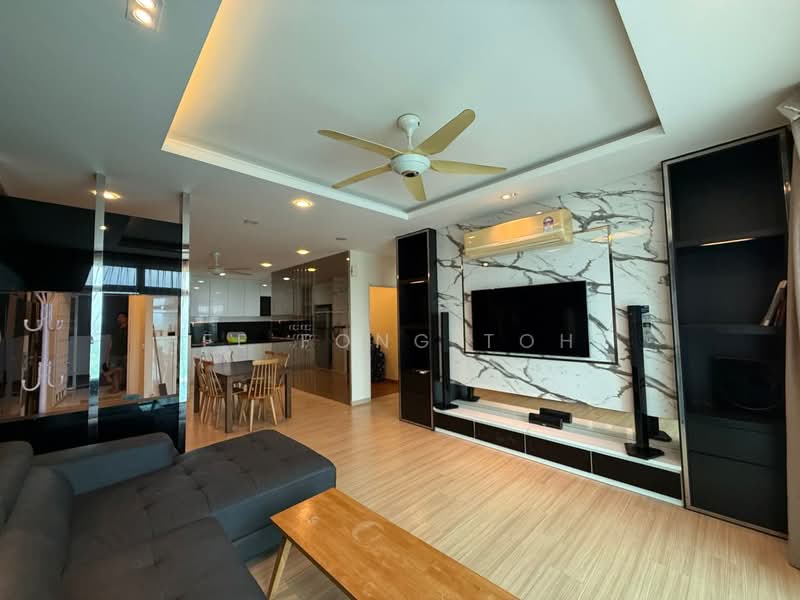 Servis Apartment untuk Dijual di Sky Loft Premium Suites - Ee Fong Toh - Living Room - PropertyGuru.com.my