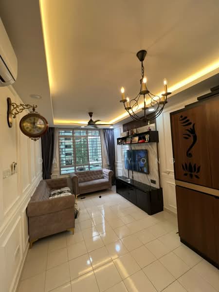 Apartment for Sale at Denai Nusantara Apartment - Daniel Yong - Living Room - PropertyGuru.com.my