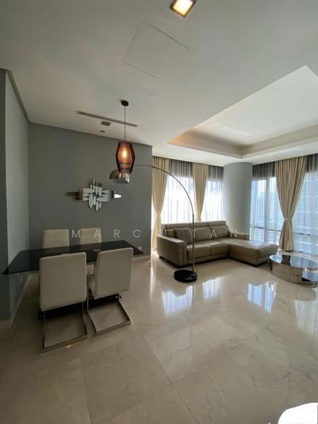 Service Residence for Rent at Pavilion Residences - Marco Tan - Living Room - PropertyGuru.com.my
