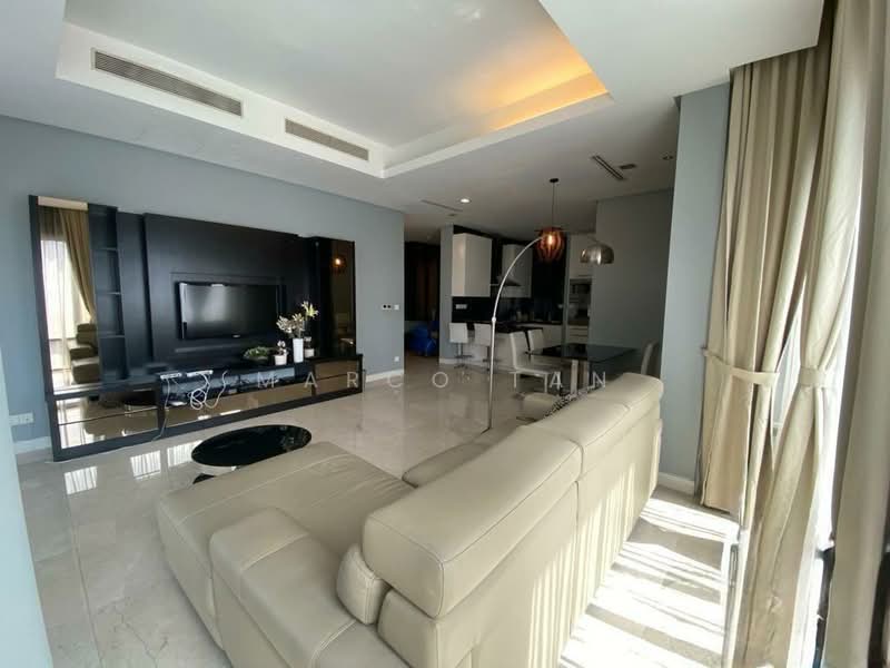 Service Residence for Rent at Pavilion Residences - Marco Tan - Living Room - PropertyGuru.com.my