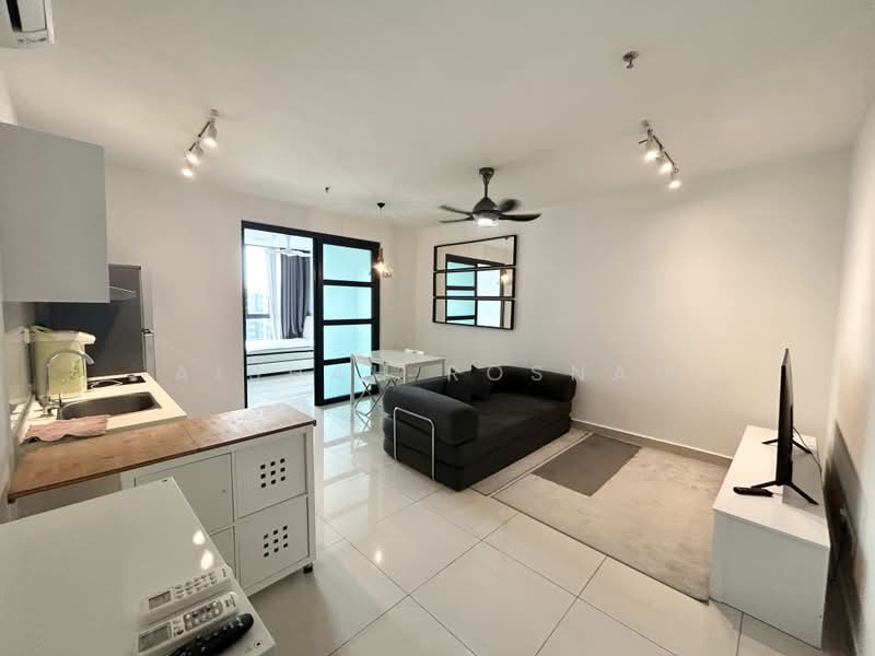 Service Residence for Rent at H2O Residences - Aishah Rosnam - Living Room - PropertyGuru.com.my
