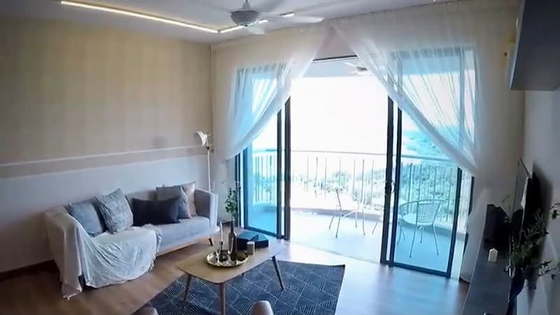 Condominium for Sale at Teega Residences - JP Lee - Living Room - PropertyGuru.com.my