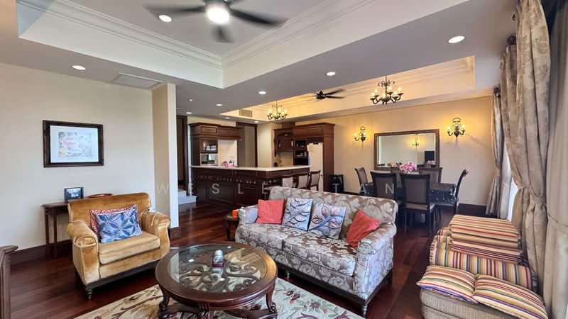 Service Residence for Sale at Casa Del Rio - Wesley Tan - Living Room - PropertyGuru.com.my