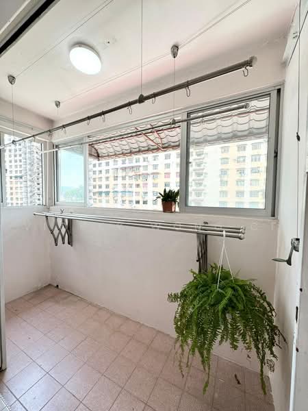 Pangsapuri untuk Dijual di Taman Cahaya - Vickky Wong CF - Balcony - PropertyGuru.com.my