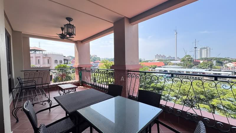 Service Residence for Sale at Casa Del Rio - Ramona Tan - Balcony - PropertyGuru.com.my
