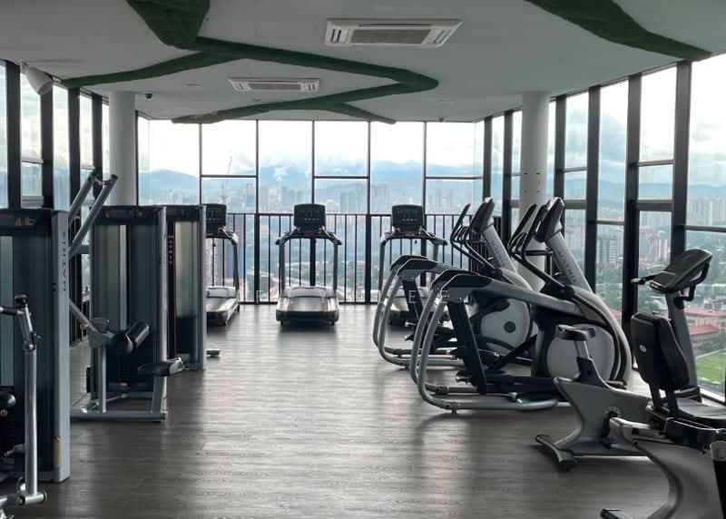 Service Residence for Sale at The Leafz @ Dedaun - Fey Lee - Gym - PropertyGuru.com.my