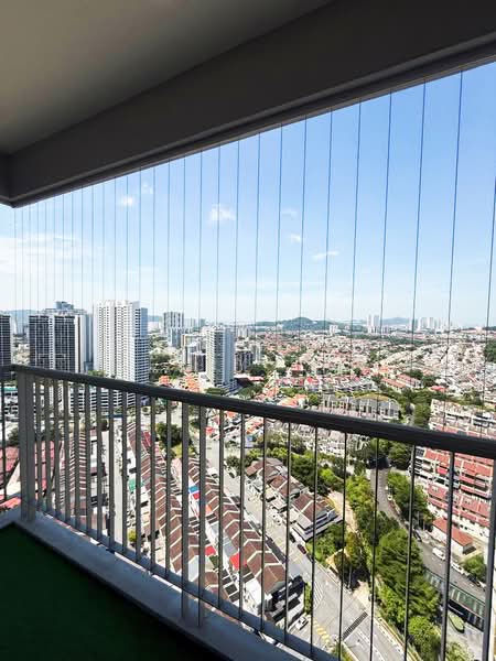 Kondominium untuk Disewa di Fairview Residence - Jerry Tan - Balcony - PropertyGuru.com.my