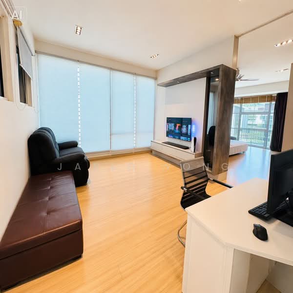 Rumah Berkembar untuk Dijual di Garden Residence (Cyberjaya) - Jared Wong - Living Room - PropertyGuru.com.my