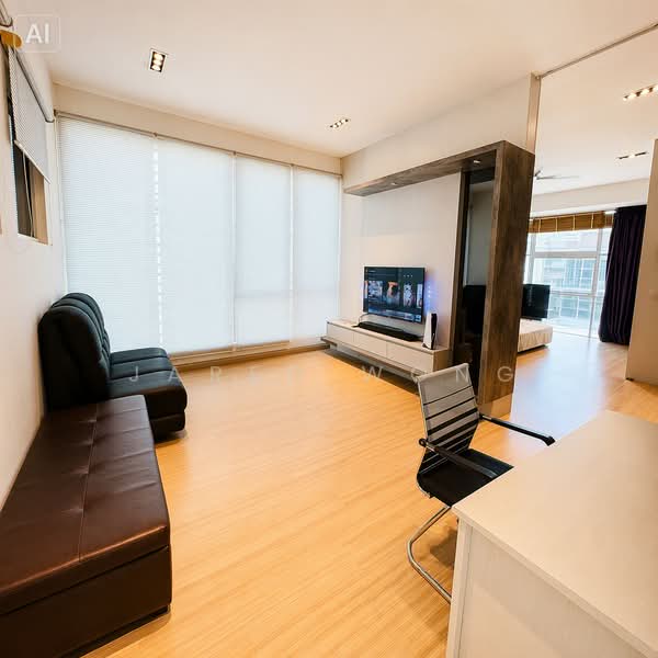 Rumah Berkembar untuk Dijual di Garden Residence (Cyberjaya) - Jared Wong - Living Room - PropertyGuru.com.my