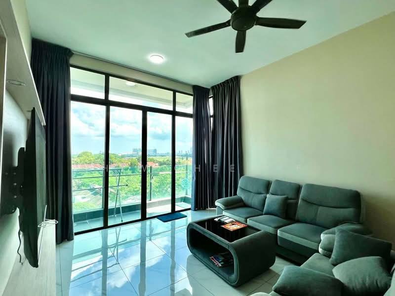 Servis Apartment untuk Disewa di Wave @ Marina Cove - Chew Chee Yee - Living Room - PropertyGuru.com.my