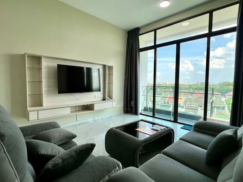 Servis Apartment untuk Disewa di Wave @ Marina Cove - Chew Chee Yee - Living Room - PropertyGuru.com.my