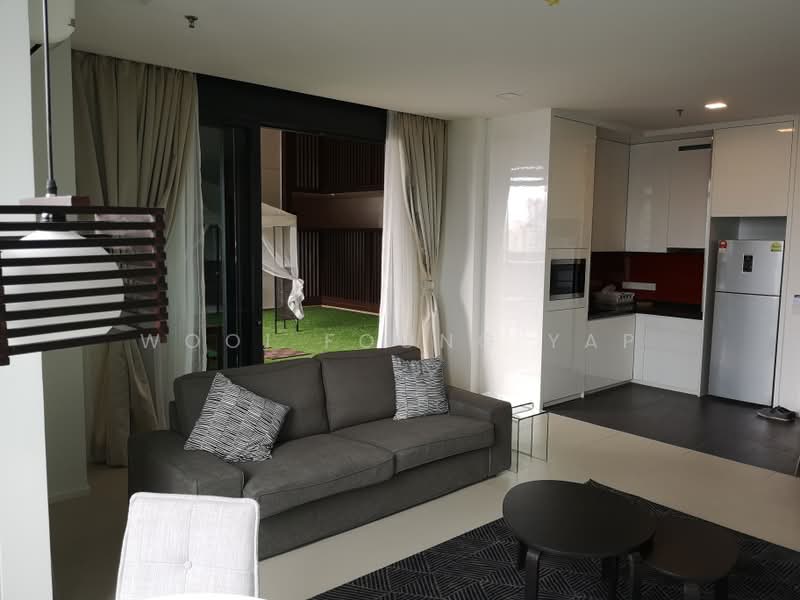 Service Residence for Rent at Arcoris SOHO - Wooi Foong Yap - Living Room - PropertyGuru.com.my
