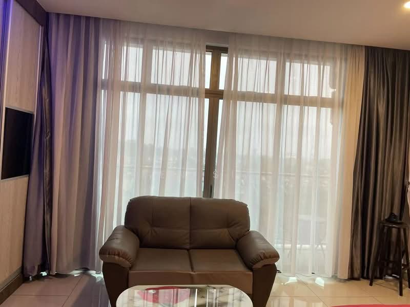 Servis Apartment untuk Disewa di Palazio - Ken Sim - Living Room - PropertyGuru.com.my