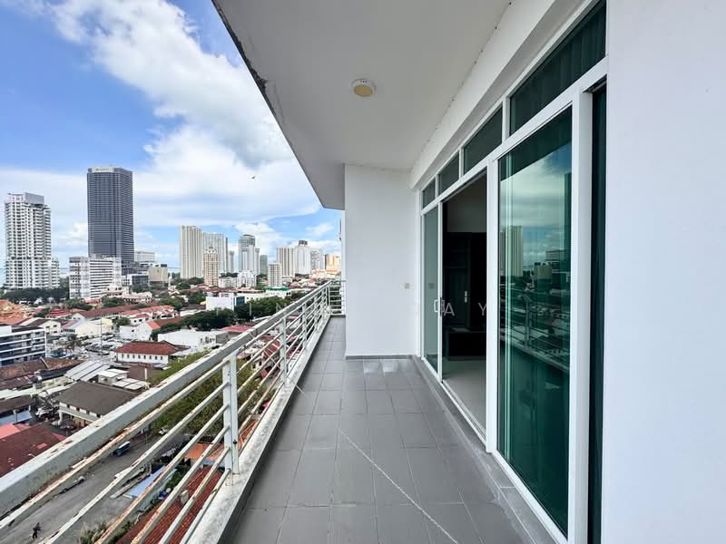 Condominium for Rent at The Cantonment - Ping Koay - Balcony - PropertyGuru.com.my