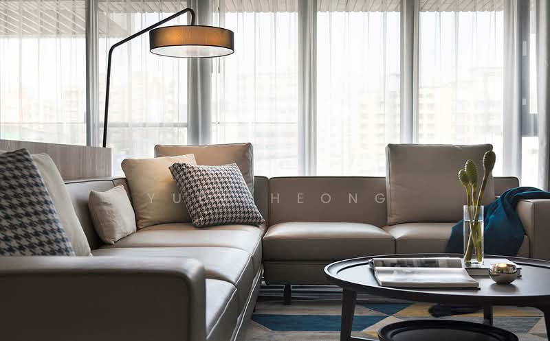 Servis Apartment untuk Dijual di The Tropika - Yue Cheong - Living Room - PropertyGuru.com.my